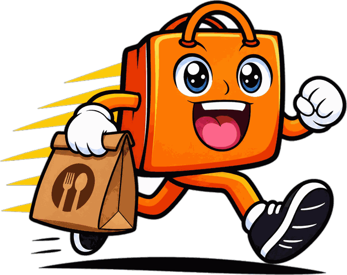 Stan delivering food